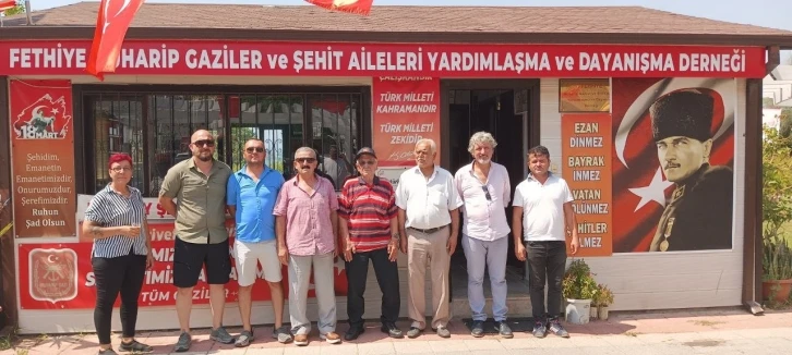 Fethiye’de Gaziler Derneği’nden şehitler için kar şerbeti hayrı
