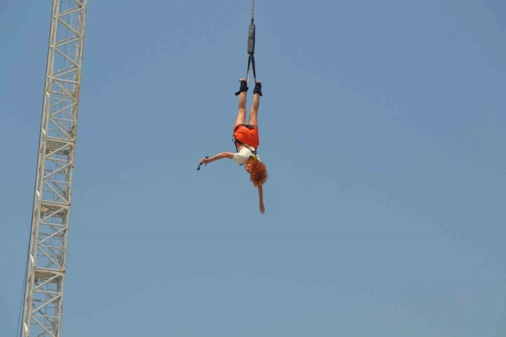 Fethiye’de &quot;bungee jumping&quot; heyecanı
