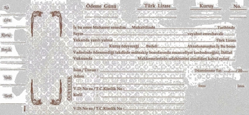 Protesto edilen senet tutarı 11 milyarın üzerinde