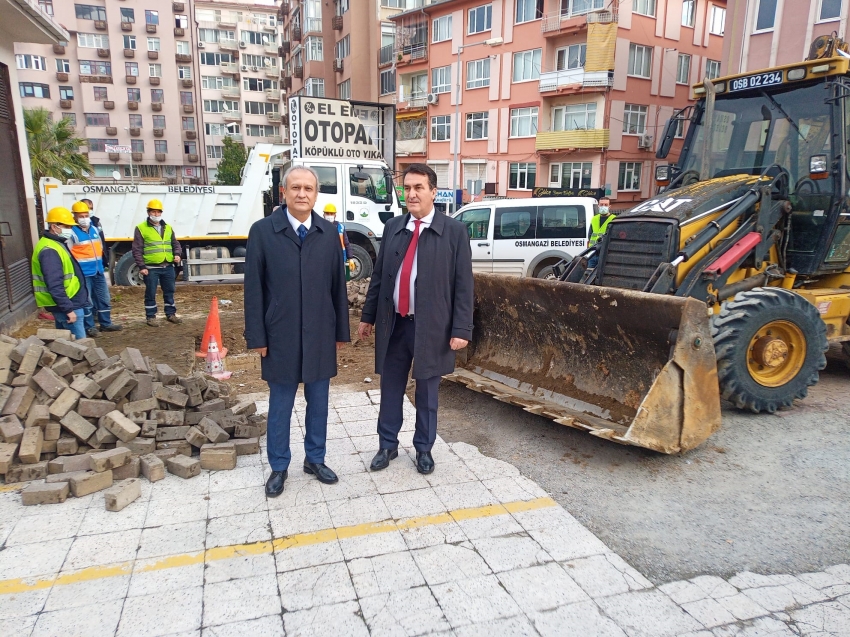 Osmangazi Belediyesi'nde çalışmalar tüm hızıyla devam ediyor