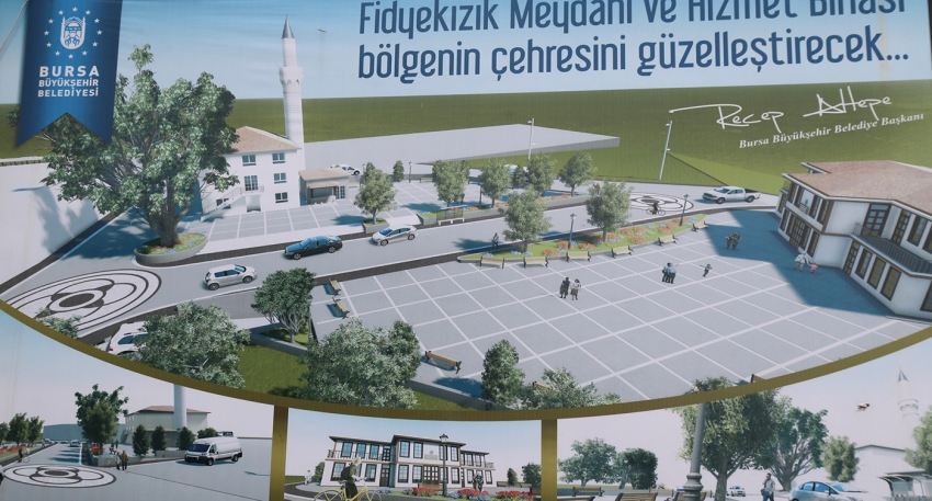 Fideyıkızık, meydanıyla nefes alacak