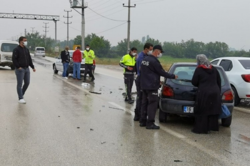 Bursa'da zincirleme kaza