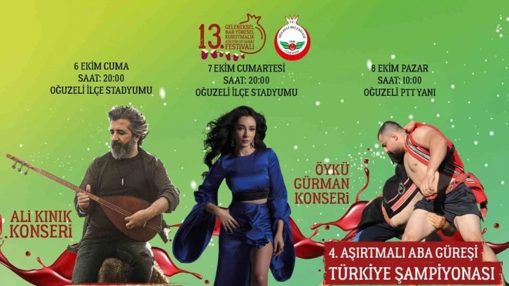 Gaziantep’in ikinci büyük festivali başlıyor
