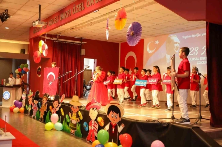 Gaziantep Kolej Vakfı’nda 23 Nisan coşkusu
