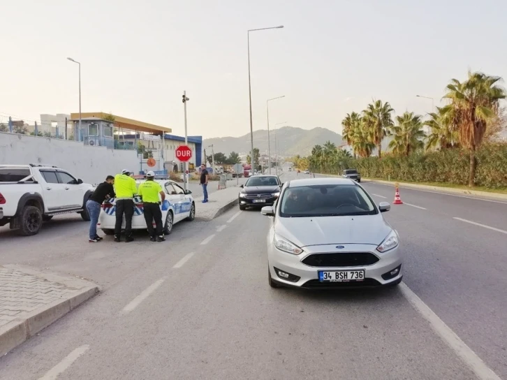 Gazipaşa’da trafikte bayram denetimi
