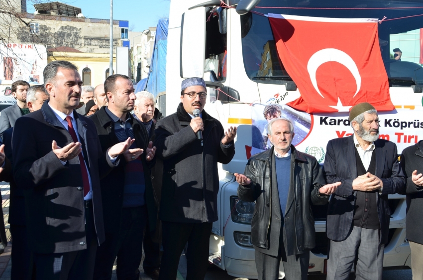 Gemlik’ten Suriye'ye 23. yardım TIR'ı 