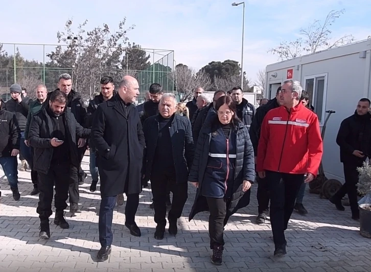 Geçici Konaklama Merkezi’nde İnceleme
