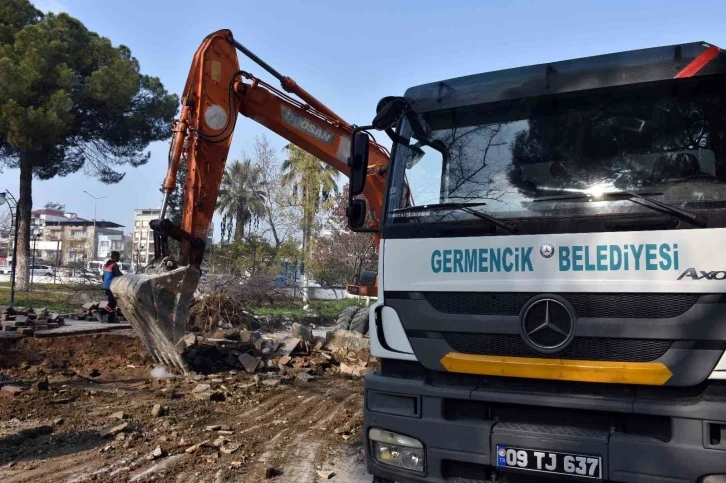 Germencik Şehit Cafer Sokak’ın çehresi değişiyor
