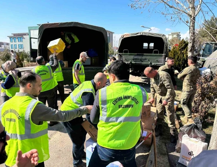 Gezici hayvan hastanesi deprem bölgesinde
