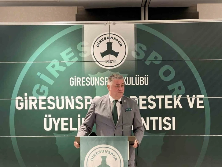 Giresunspor’da destek ve üyelik toplantısı yapıldı
