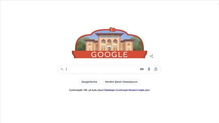 Google'dan Türkiye Cumhuriyeti'nin 100. yılına özel 