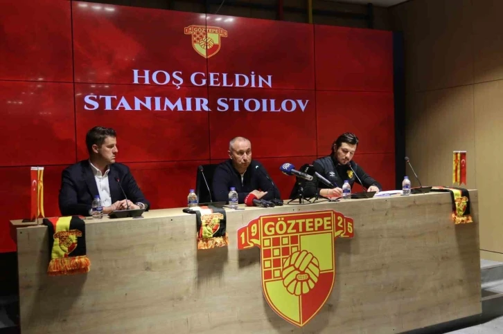 Göztepe’nin yeni teknik direktörü Stoilov: “Hedefimiz Süper Lig”