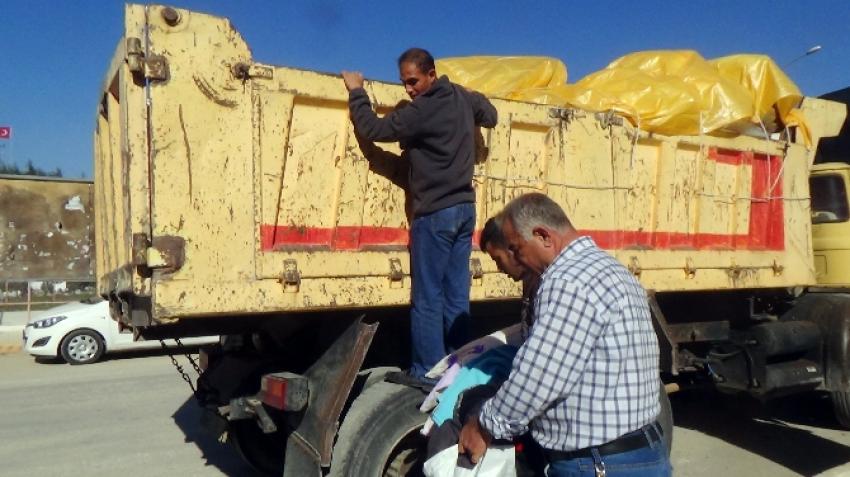 Hatay’dan Türkmenlere yardım