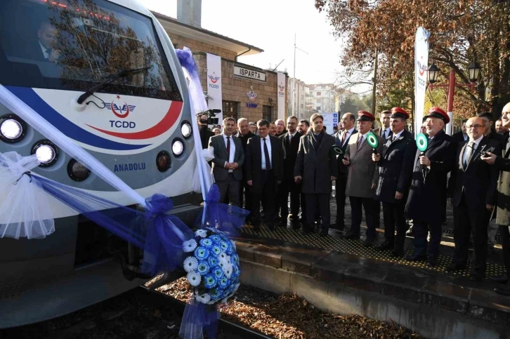 Güller Ekspresi ilk seferine uğurlandı
