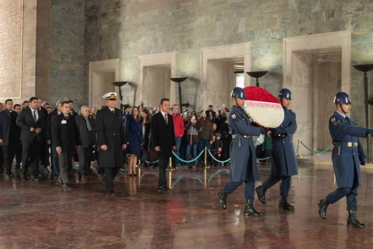 Gümrük muayene memurları Gümrük Günü’nde Anıtkabir’de
