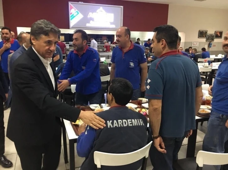 Güneş, KARDEMİR’in imzaladığı TİS’in hayırlı olmasını diledi
