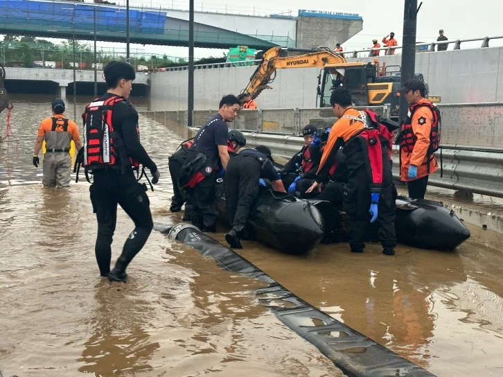 Güney Kore’de sel ve toprak kayması: 37 ölü