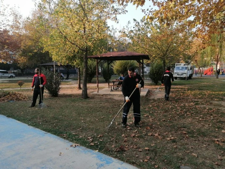 Gürsu parklarında sonbahar keyfi!