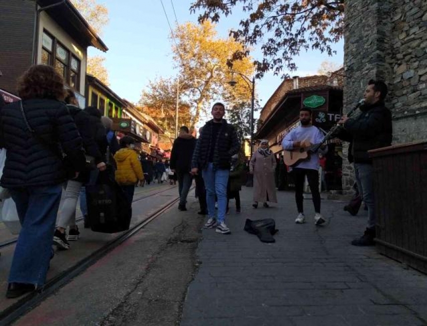 Bursalılar güzel havanın tadını çıkarttı!