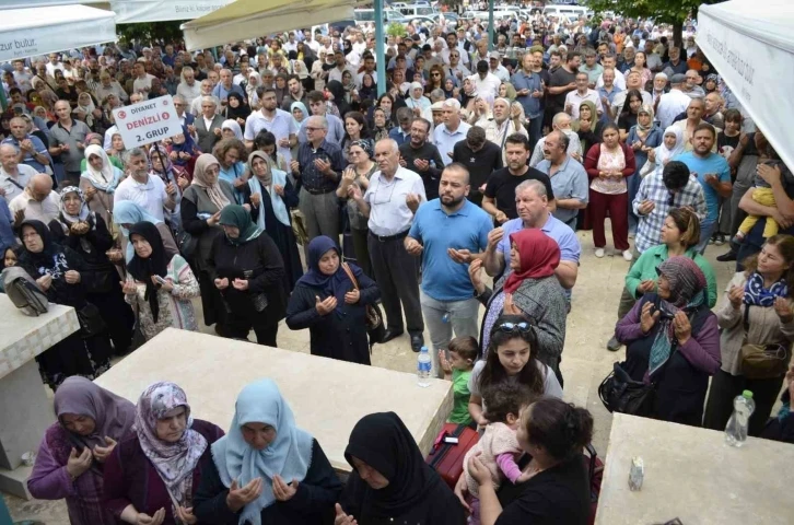 Hacı adayları Denizli’den kutsal topraklara dualarla uğurlandı
