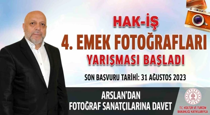 HAK-İŞ 4. Emek Fotoğrafları Yarışması başladı
