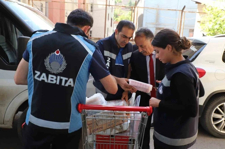 Hakkari’de bayram öncesi denetim
