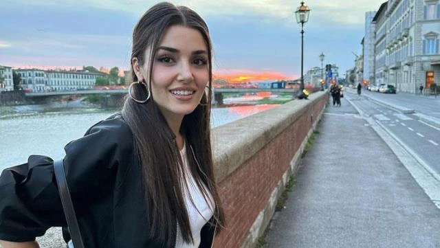 Hande Erçel'in ayakları olay oldu! 