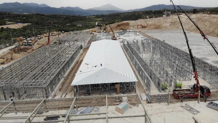 Hatay Defne Devlet Hastanesi inşaatında sona gelindi
