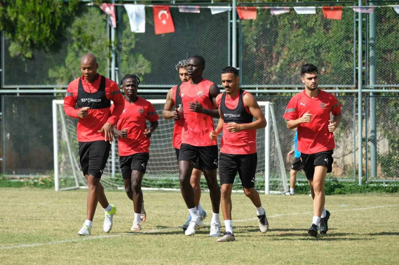 Hatayspor, Sivasspor maçı hazırlıklarını sürdürdü
