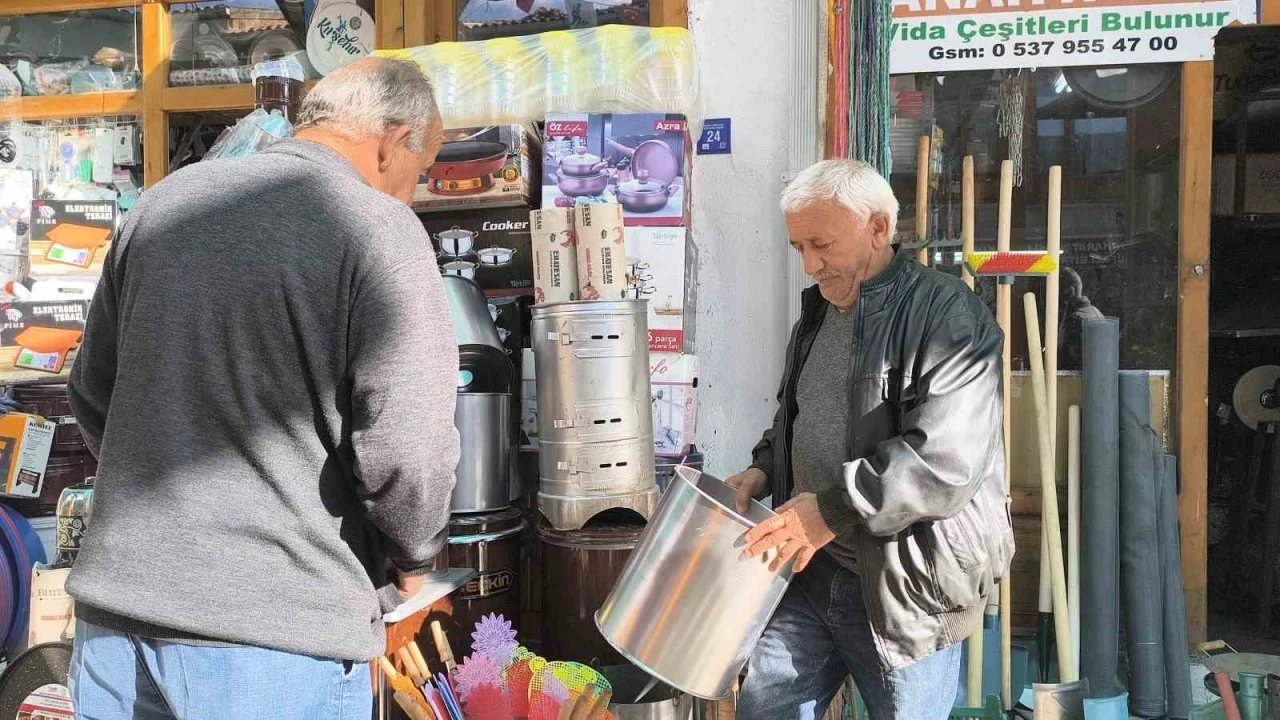 Havalar soğudu, sobaya ilgi arttı
