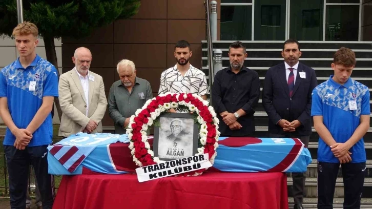 Hayatını kaybeden Trabzonspor’un kurucularından Nizamettin Algan için tören düzenlendi
