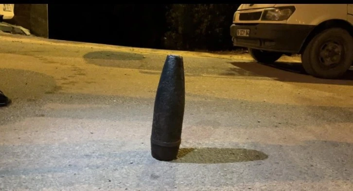 Bursa'da ortaya çıkan patlamamış 110 yıllık bombada şok detaylar