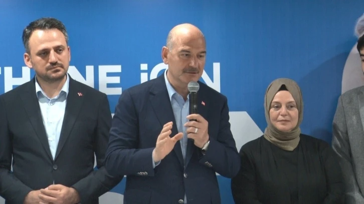 İçişleri Bakanı Soylu: “Sonucu, Amerika’dan Avrupa’dan üflenen rüzgarlar değil, milletin iradesi belirliyor"
