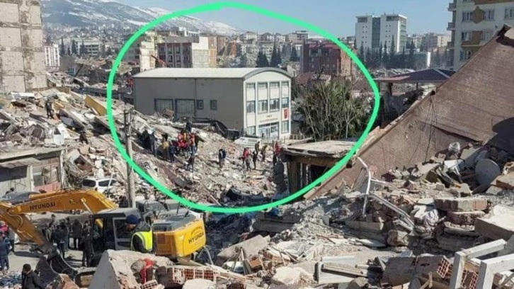 İki deprem tüm binaları yıkarken İnşaat Mühendisleri Odası'na ait bina dimdik ayakta kaldı