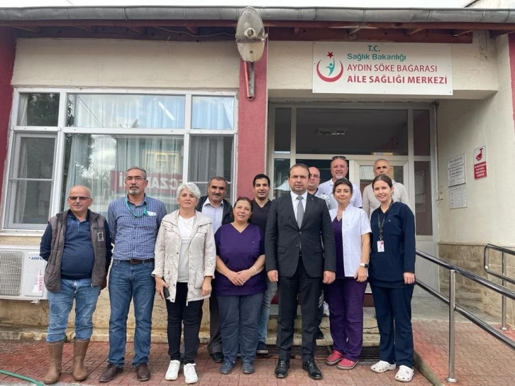 İl Sağlık Müdürü Şenkul selden etkilenen aile sağlığı merkezlerinde incelemelerde bulundu
