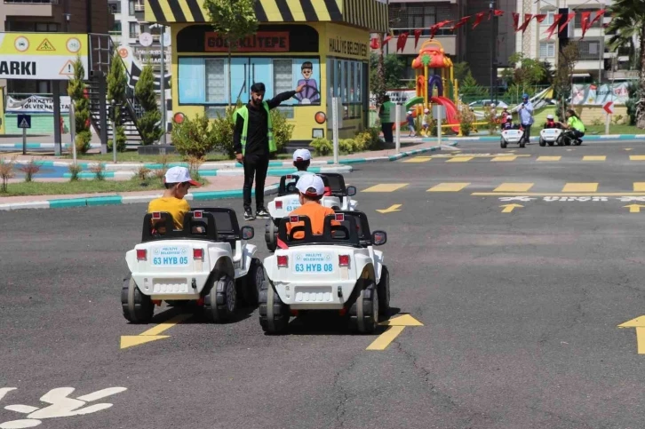 İlk trafik eğitimleri Haliliye Belediyesi’nden
