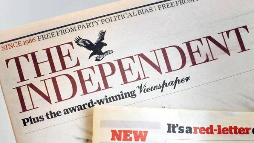 İngiliz The Independent son kez basıldı