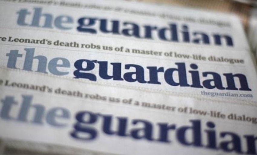 The Guardian çark etti