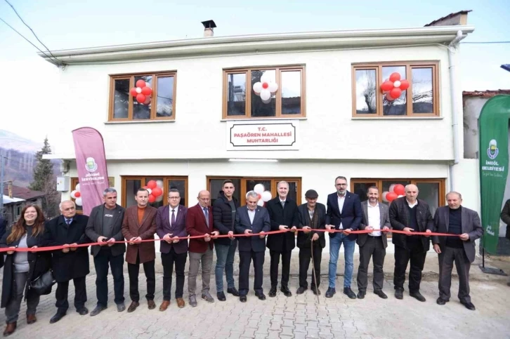 İnegöl Paşaören Mahalle Konağı törenle açıldı
