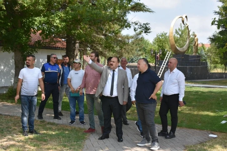 İnönü Belediyesi’nden Anıt Park’ta büyük dönüşüm
