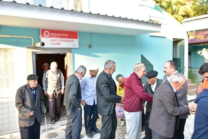 İnönü Belediyesinin geleneksel bayramlaşma geleneği devam ediyor
