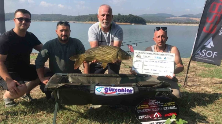 İnternational Ömerli Carp Cup Yarışması’nda 3’üncülük Eskişehir’in
