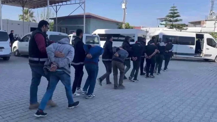 İskenderun’da 7 şüpheli şahıs yakalandı
