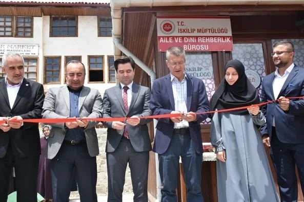 İskilip’te “Aile ve Dini Rehberlik” bürosu açıldı
