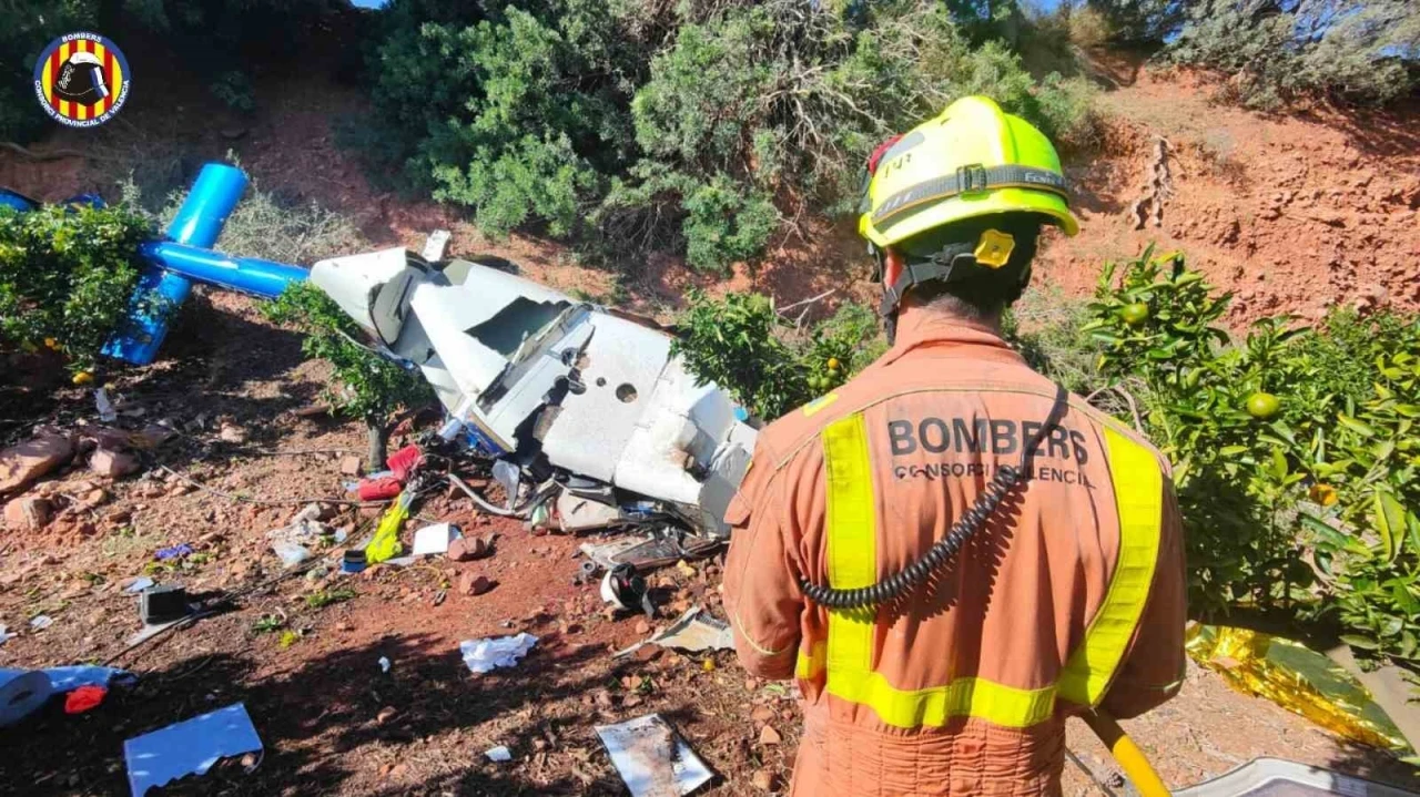 İspanya’da helikopter yüksek gerilim hattına çarptı: 3 ölü
