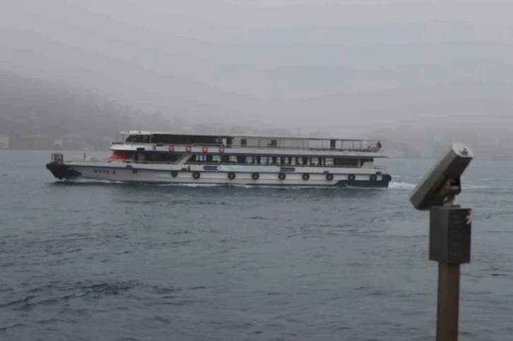 İstanbul Boğazı’nda yoğun sis
