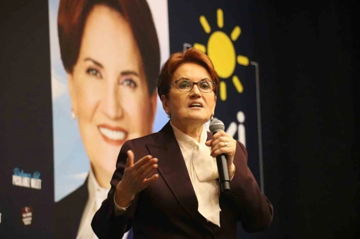 İYİ Parti Genel Başkanı Akşener: “El sıkıştık ama başaramadık"
