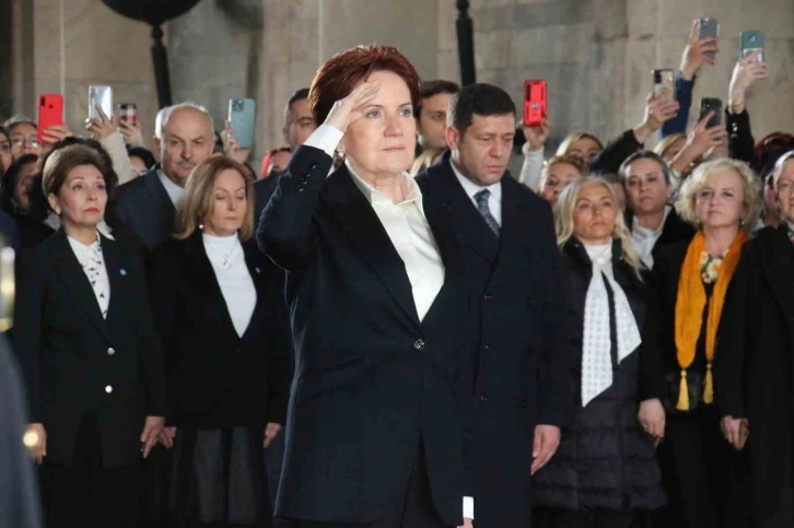 İYİ Parti lideri Akşener’in 8 Mart’ta ilk durağı Anıtkabir oldu