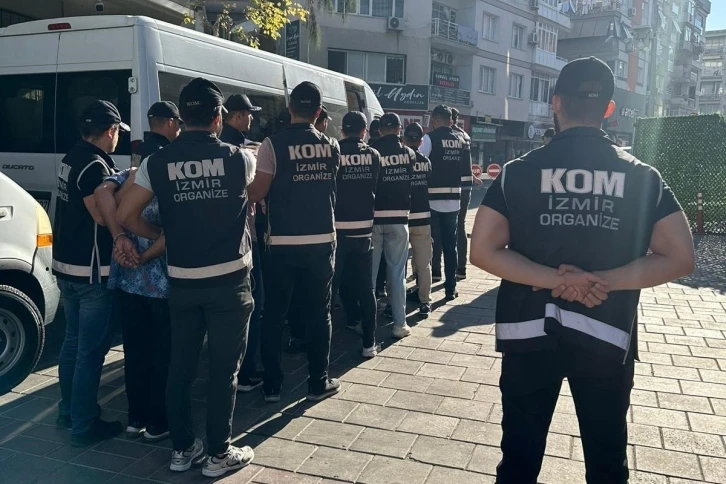 İzmir’de ’silah imalat atölyesi’ kuran çeteye hava destekli operasyon
