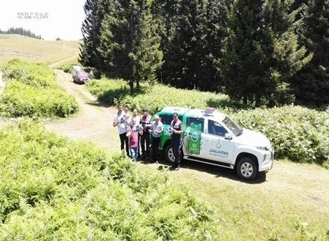 Jandarmadan orman yangınlarına ve çevre kirliliğine karşı bilgilendirme
